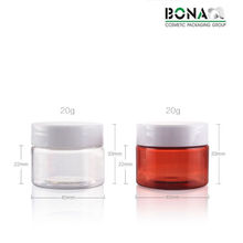 High Quality Cheap Price Clear Pet Jar with White Cap